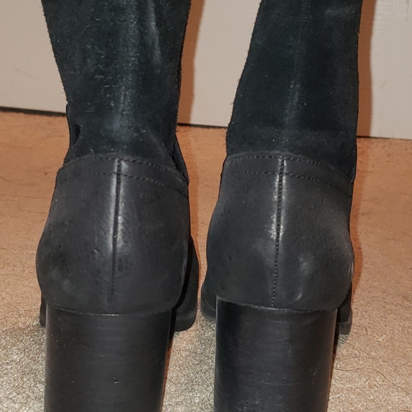 Nine West Suede Leather Ankle Boots - Picture 6 of 8